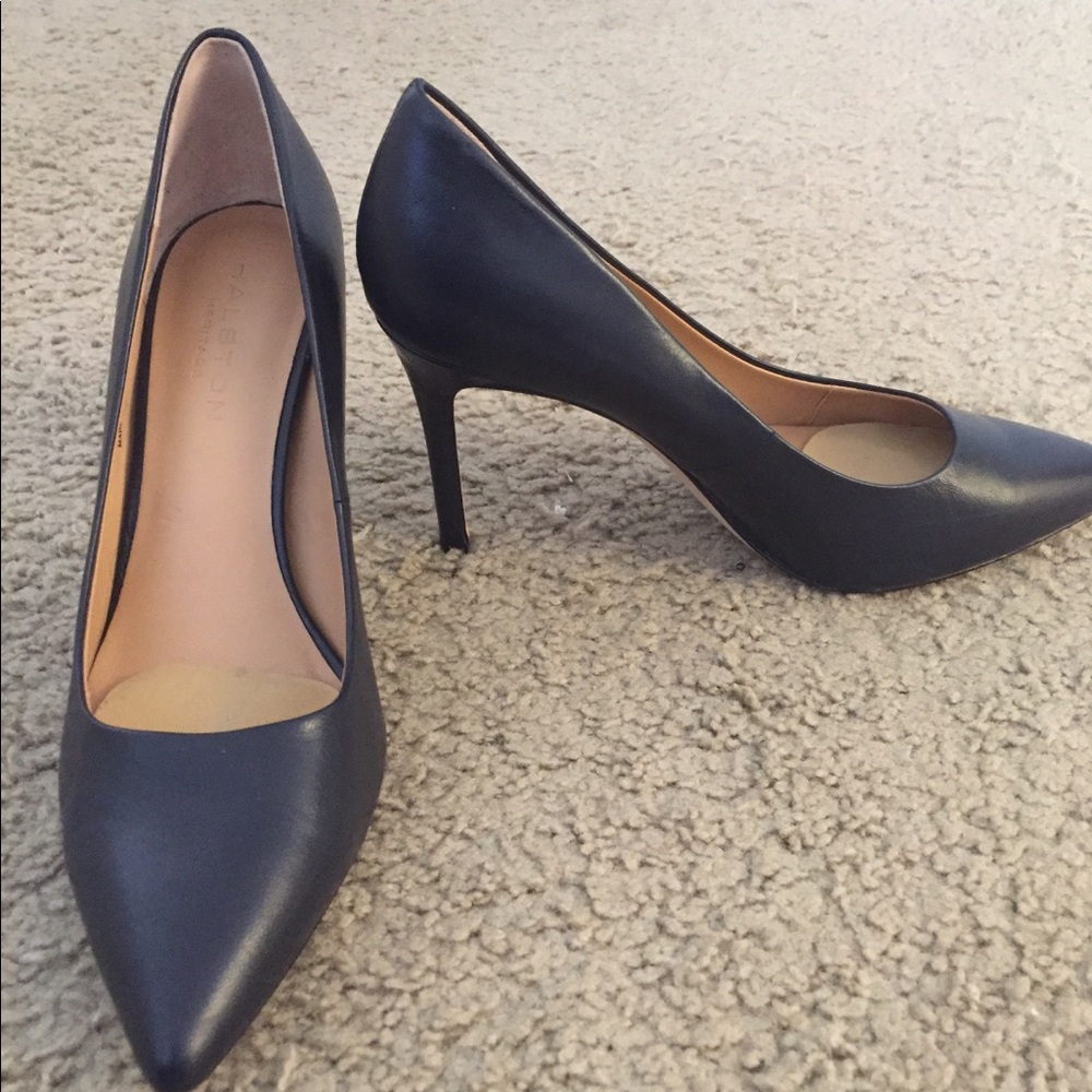 Halston Heritage Courtney Snake Embossed Heel